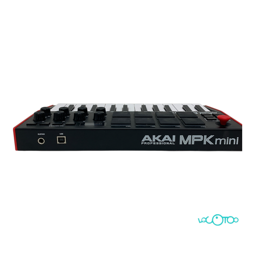 CONTROLADOR SONIDO AKAI MPK MINI USB MIDI