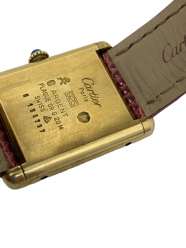 Reloj Pulsera CARTIER PARIS PLAQUE OR G 20M