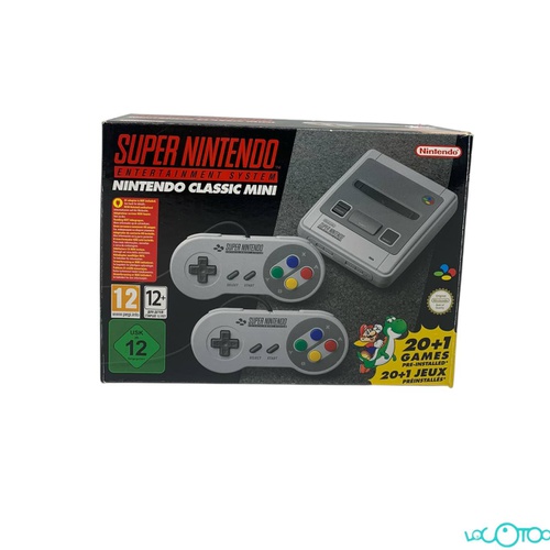 CONSOLA SUPER NINTENDO CLASSIC MINI