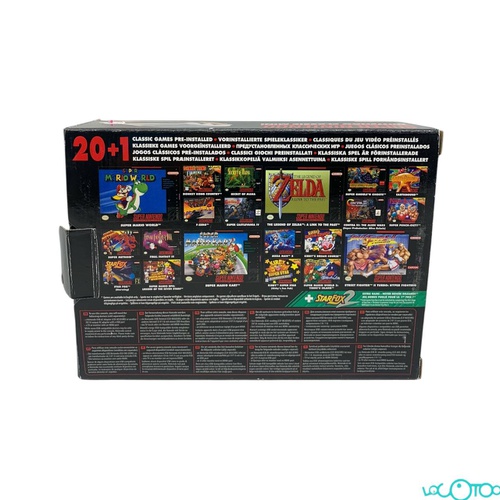 CONSOLA SUPER NINTENDO CLASSIC MINI