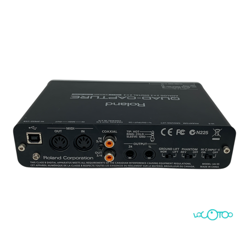 TARJETA SONIDO ROLAND UA-55 QUAD-CAPTURE