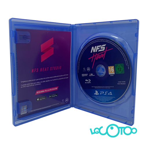 Videojuego SONY PS4 NEED FOR SPEED HEAT PS4