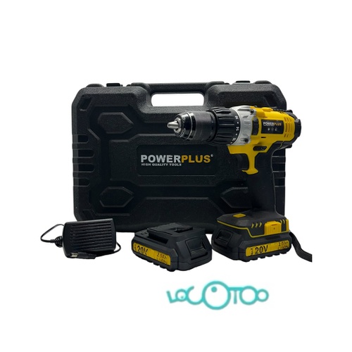 Taladro Batería POWERPLUS POWX00445 20 V 2.