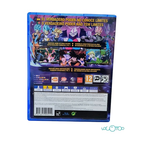 DRAGON BALL FIGHTERZ SONY PS4