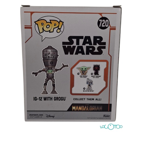 FUNKO POP! IG-12 WITH GROGU 720