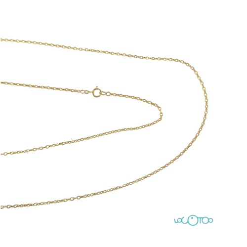 CADENA DE ORO DE 18K CON ESLABONES FINOS