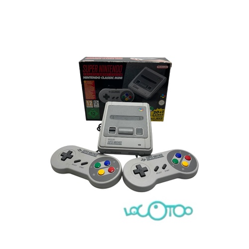Consola Vintage NINTENDO SUPER NINTENDO CLA