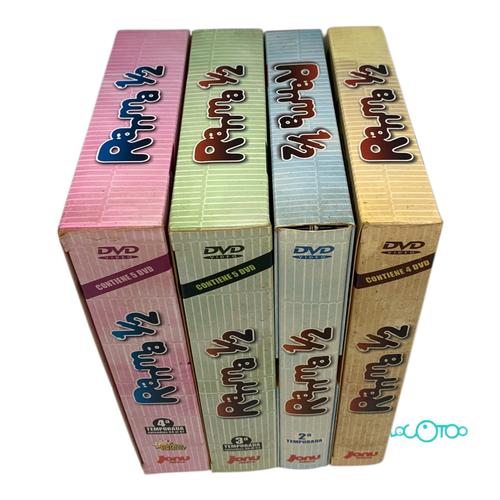 DVD JONU MEDIA RAMA 1/2 - TEMPORADAS 1, 2, 