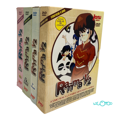 DVD JONU MEDIA RAMA 1/2 - TEMPORADAS 1, 2, 