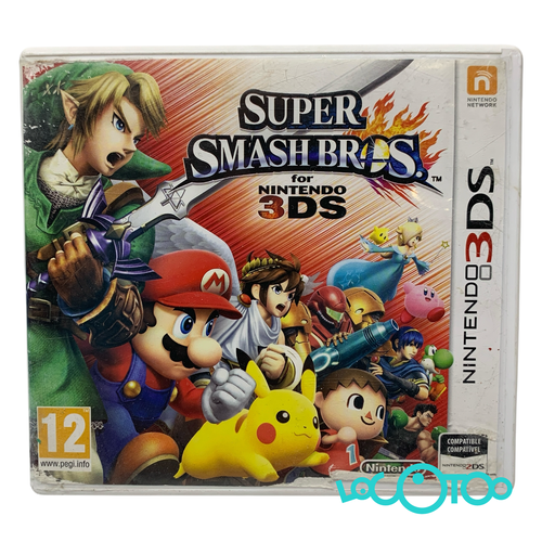 Videojuego NINTENDO 3DS SUPER SMASH BROS 3D