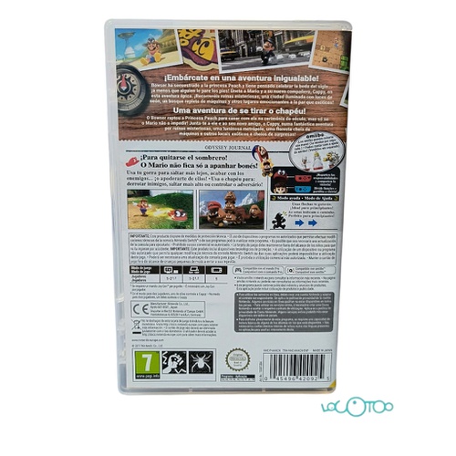 SUPER MARIO ODYSSEY NINTENDO SWITCH