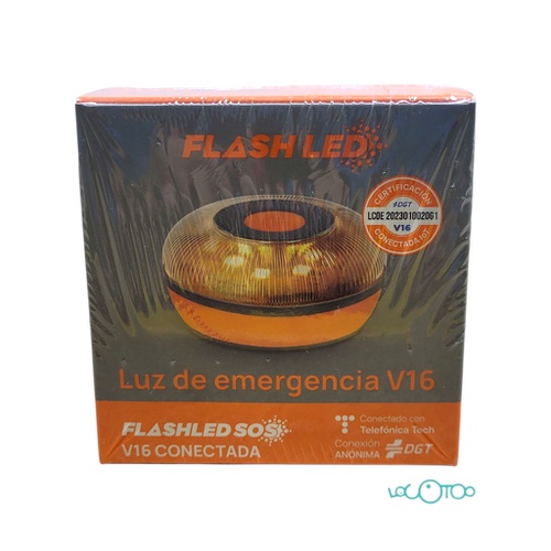 FLASH LED LUZ DE EMERGENCIA V16