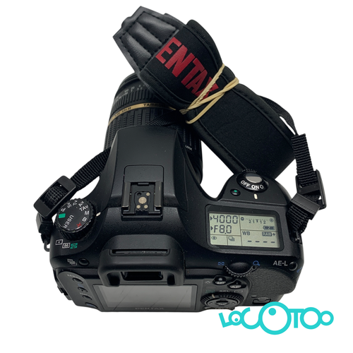 CAMARA REFLEX PENTAX K10 18-200MM 10.2 MPX