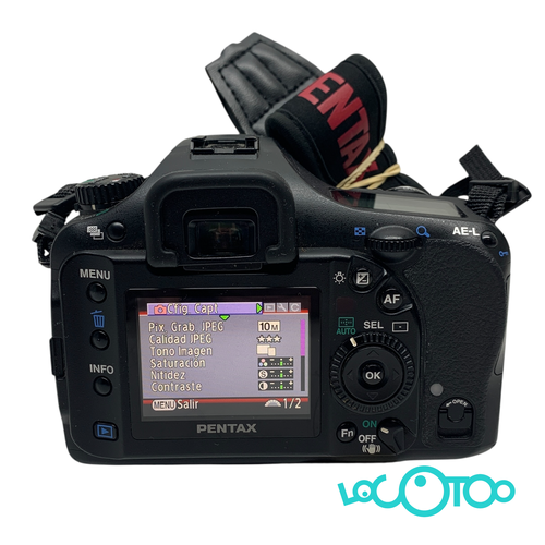 CAMARA REFLEX PENTAX K10 18-200MM 10.2 MPX