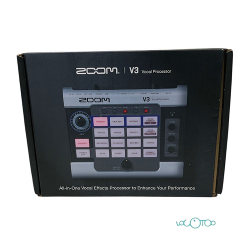 Procesador de efectos vocales ZOOM V3
