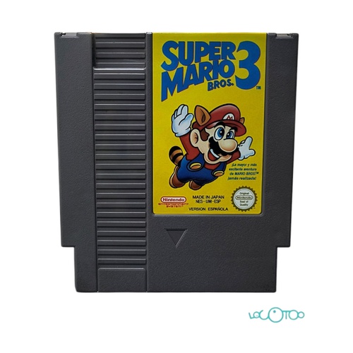 SUPER MARIO BROS 3 NINTENDO NES -CAJA Y MAN