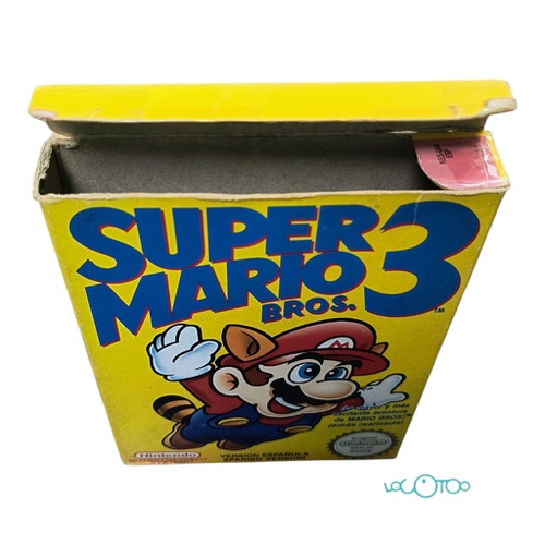 SUPER MARIO BROS 3 NINTENDO NES -CAJA Y MAN