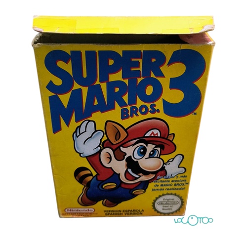 SUPER MARIO BROS 3 NINTENDO NES -CAJA Y MAN
