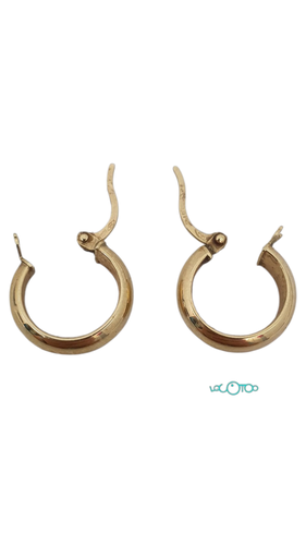 Pendientes Oro Cierre Catalán