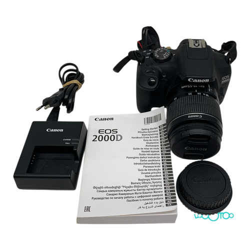Cámara Réflex CANON EOS 2000D 18-55 18-55 m