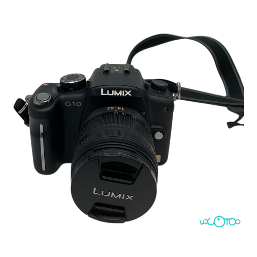 Cámara Réflex LUMIX G10 12.1 SD Con Objetiv