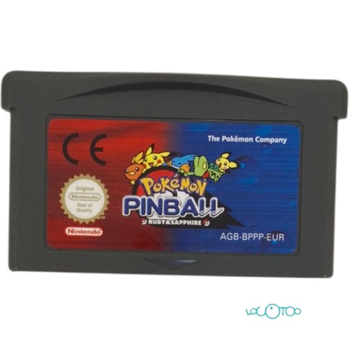 POKEMON PINBALL RUBI&SAPPHIRE NINTENDO GAME