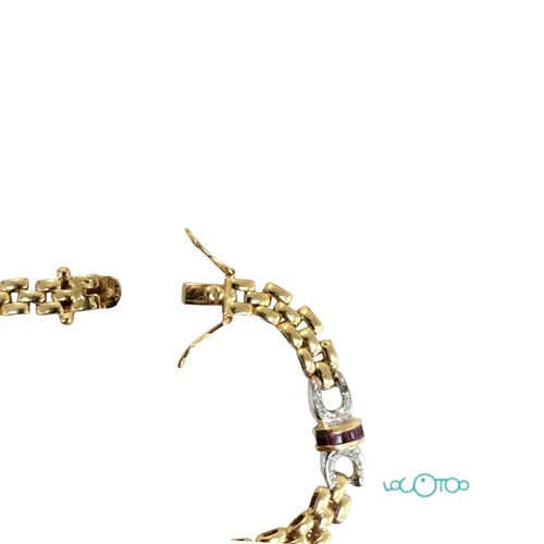 PULSERA ORO 18K BICOLOR