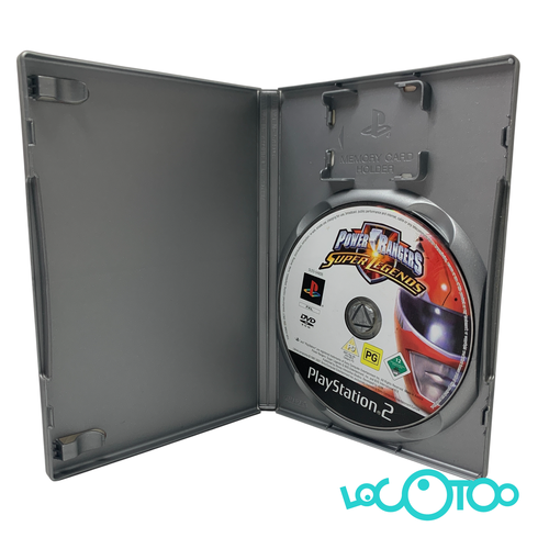 Videojuego SONY PS2 POWER RANGERS SUPERLEGE