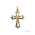 CRUZ DE ORO DE 18K CON JESUCRISTO EN ELLA