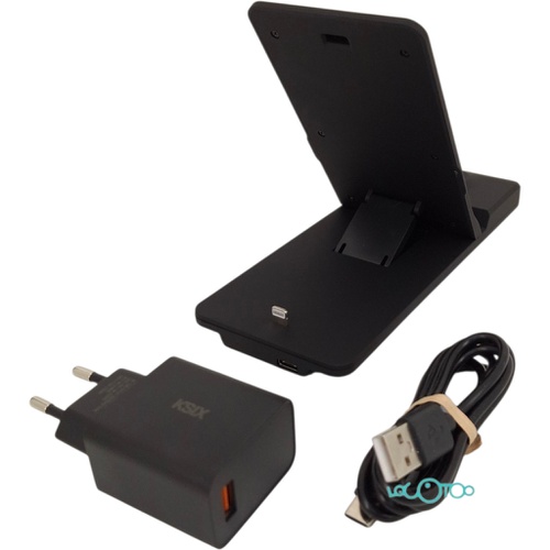 CARGADOR INALAMBRICO KSIX 3 EN 1 15W