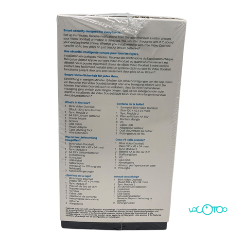 Varios Seguridad Hogar BLINK VIDEO DOORBELL