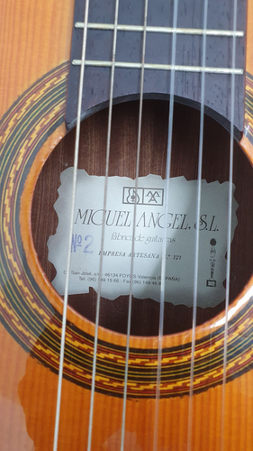 GUITARRA CLASICA MIGUEL ANGEL 121