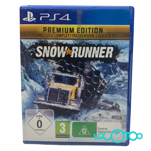 Videojuego SONY PS4 SNOW RUNNER