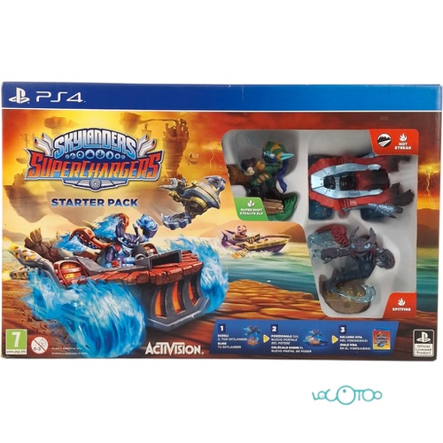 SKYLANDERS SUPERCHARGERS STARTER PACK PS4