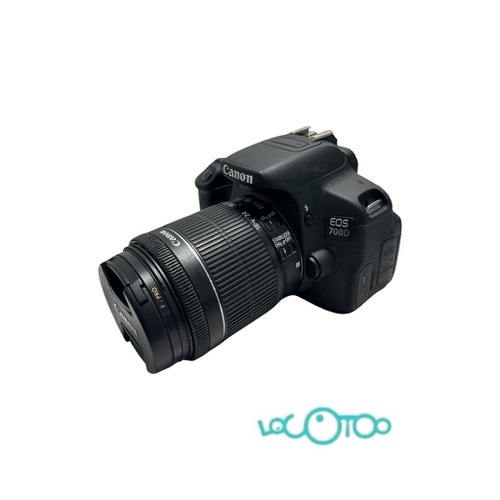Cámara Réflex EOS 700D + EF-S 18-55MM 18 MP