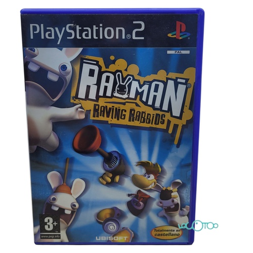 SONY PS2 RAYMAN RAVING RABBIDS 