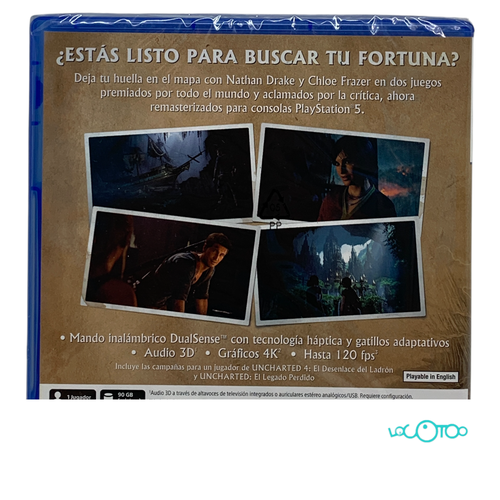 Videojuego SONY PS5 UNCHARTED COLECCION LEG