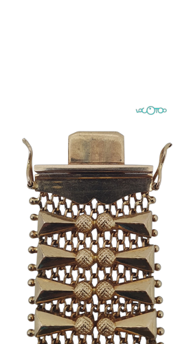 Pulsera Oro Cierre Caja 19 cm
