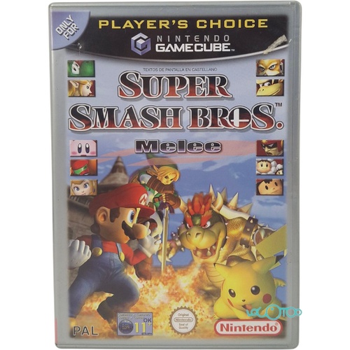 SUPER SMASH BROS MELEE NINTENDO GAMECUBE