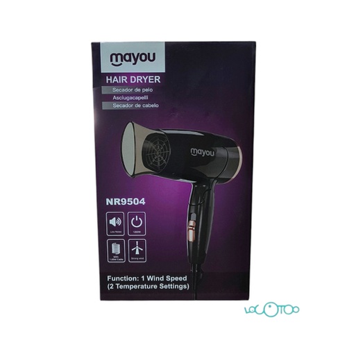 SECADOR DE PELO MAYOU NR 9504