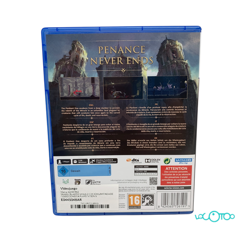 BLASPHEMOUS 2 EDICIÓN LIMITADA DE COLECCION