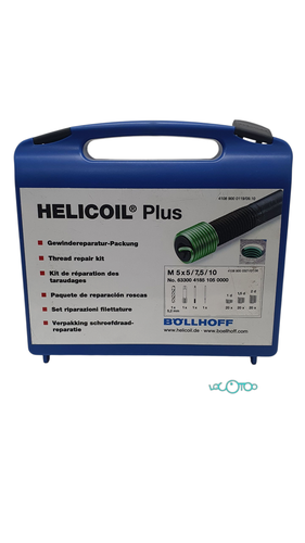 BOLLHOFF HELICOIL PLUS M 5X5/7,5/10