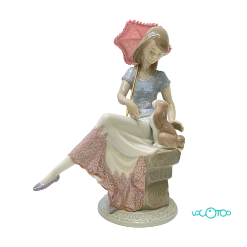 Cerámica LLADRÓ DESCANSO EN EL PASEO 7612