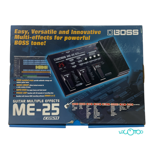 PEDAL EFECTOS BOSS ME-25 USB
