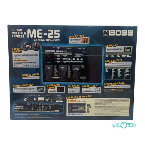 PEDAL EFECTOS BOSS ME-25 USB