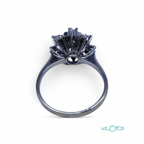 ANILLO ORO BLANCO 18K 