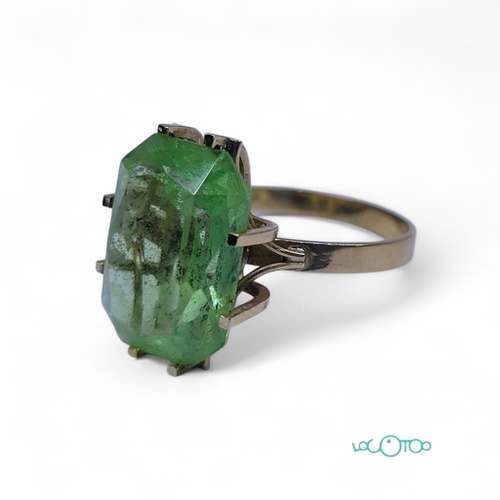 Anillo Oro 18K con piedra