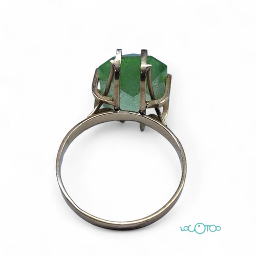 Anillo Oro 18K con piedra