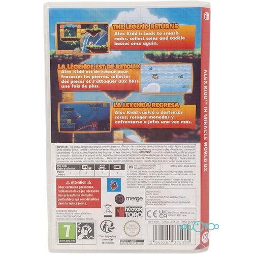 ALEX KIDD IN MIRACLE WORLD DX NINTENDO SWIT