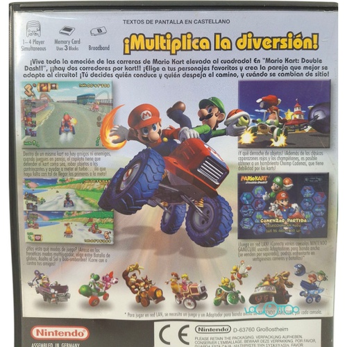 MARIO KART DOUBLE DASH NINTENDO GAMECUBE